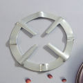 1Pc Stainless Steel Gas Cooker Rack Mocha Pot Coffee Pot Rack Kitchen Gas Stove Coffee Stand Simmer Ring Safe Stovetop Reducer.
