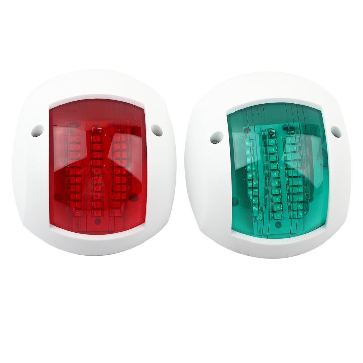 2pcs%20Boat%20LED%20Sidelight%20IP66%20Waterproof%20Navigation%20Light%20High%20Brightness%20Signal%20Lamp%20For%20Marine%20Yacht%20DC12V-24V%203W%20-%20Image%202