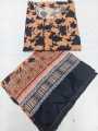 Cotton 2 piece suit new latest design fabric soft lawn cotton random colour random colour. 