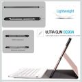 Keyboard Case for Galaxy Tab A 8 inch 2019 (SM-T290 / SM-T295) from Amazon UK, Slim PU Leather Folio Stand Cover with Magnetic Detachable Wireless Bluetooth Keyboard - RoseGold. 