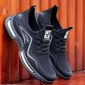 Spring Lightweight Deodorant Men's Shoes Breathable Mesh Sneakers Comfortable Trendy Versatile Shoes Men. 