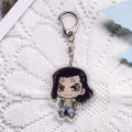 1/6PCS Anime Characters Dr. STONE Acrylic Keychain Accessories Keyrings Friends Funny Cartoon Bag Charms Backpack Pendant.