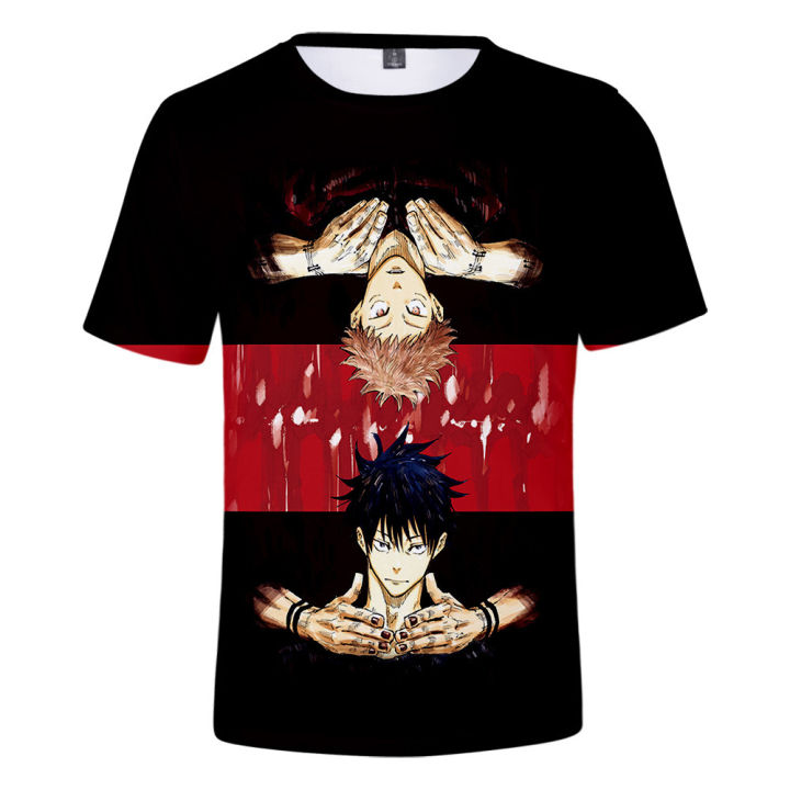 Kids%20And%20Mens%20Summer%20t%20shirts%20Japanese%20Anime%20Jujutsu%20Kaisen%20Gojo%20Boys%20T-shirt%20Summer%20Oversized%20Harajuku%20Casual%20Sport%20%20Streetwear%20-%20Image%202
