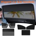 Magnetic Side Window Sun Shades Light Blocking Car Net Sun Visor Summer Protective Window Shade for Car Camping Napping Sleeping. 