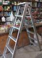 Iron ladder6 ft folding portable ladder ,non slipped ladder ,strong and heavy-duty ladder. 