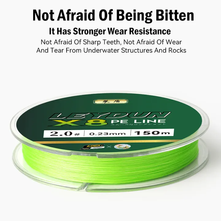 Leydun%20Micro%20Fishing%20Lines%208%20Strands%20Braided%20PE%20150m%20Japan%20Smooth%20Multifilament%20Line%20Carp%20Fly%20Fishing%20Wire%20Strong%208X%20Weave%20-%20Image%206