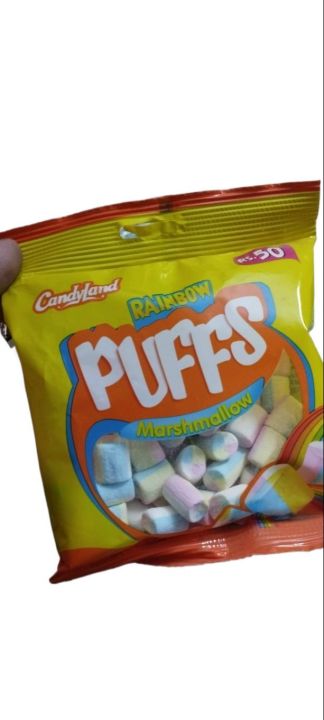 Pack Of 12 Puff Marshmallow