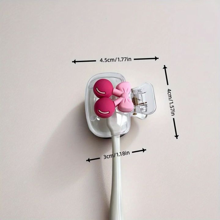 Cute%20Cherry%20Design%20Toothbrush%20Holder,%20Cherry%20Pattern,%20Protects%20Toothbrush%20Head,%20Features%20Dual%20Holes%20for%20Drainage%20and%20Ventilation%20-%20Image%206