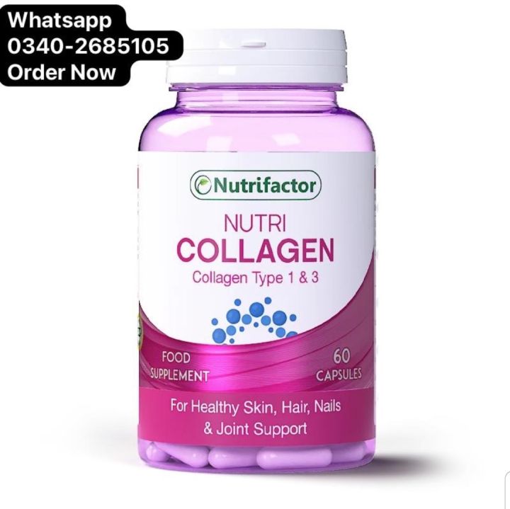 Collagen Supplement For Hair Nails skin and joints 60 pcs