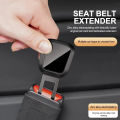 1/2PCS Car Seat Belt Clip Extender Safety Buckle for Tesla Porsche Thick Insert Socket Extender Lock Buckle Plug. 