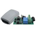 Garage Door Gate Recevier Smart Switch DC12V 24V 433.92MHz Fixed Code and Rolling Code Transmitter Switch. 
