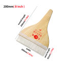 Wool Brush Wooden Handle Food Grade Decoration Paint Coating Latex Cleaning Barbecue Baking Painting. 