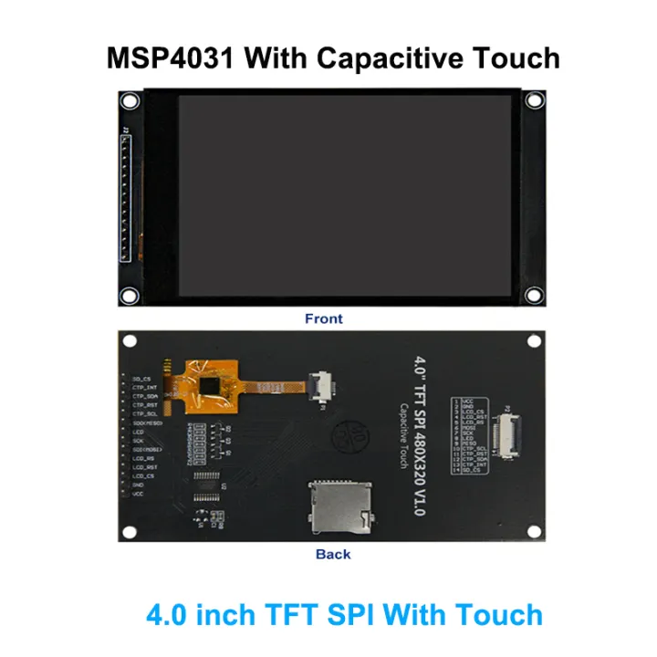 4.0%20Inch%20320X480%20SPI%20TFT%20LCD%20Module%20ESP32%20Display%20ST7796%20TN%20Capacitive%20Touch%20LCD%20Screen%20for%20Arduino/Mega2560/C51/STM32//ESP32%20-%20Image%207
