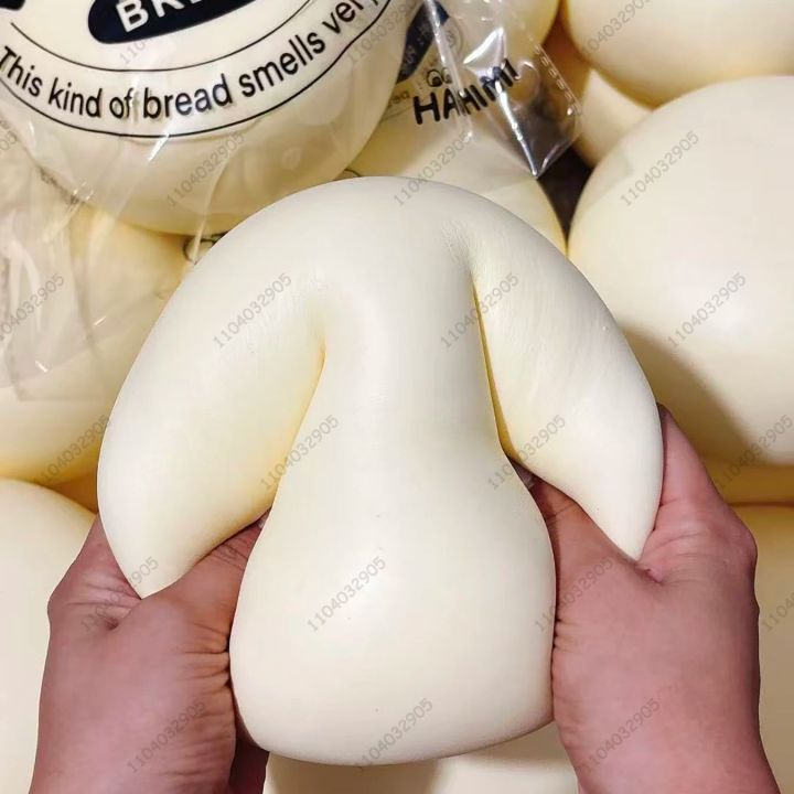 Squishy Simulated Super Big Milk Bun Fidget Toys Moist Slow Rising Antistress Squeeze Toy Anxiety Kids Adult Fun Girl Toys