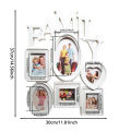 30*37cm Family Photo Frames Wall Hanging  Easy Installation Modern Minimalist Frame for Photo Picture Display Use. 