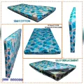 Semi cotton Mattress cover protector zippered mattress cover multicolor graphic design size can be customised come to cart. 