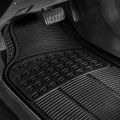 High quality 3 PCS Car Universal PVC Car floor mat - black. 