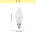 10pcs E27 E14 Led Bulb 220V Candle Bulb Energy Saving Lamp 3W 6W 9W 12W Led Chandelier Light Spotlight Led for Home Decoration. 