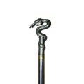 Snake Handle Walking Stick, Hande Made Snake Hadle Walking Cane, Metal Walking Stick, Walking Stick, Walking Cane. 