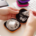 1-4pcs Portable Shockproof Headphone Case Earphone Bag Headset Storage Bag Hard Shell Earphone Accessories memory Card USB Cable.
