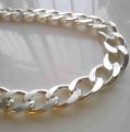 Stainless Steel Silver Chain For Men Boys Pearl Sterling Silver Plated Stainless Steel Chain. 
