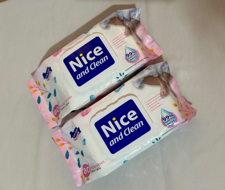 Nice and Clean Baby Wet Wipes - 160pcs