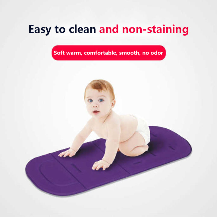 Baby%20Stroller%20Seat%20Cushion%20Kids%20Pushchair%20Car%20Cart%20High%20Chair%20Seat%20Trolley%20Soft%20Mattress%20Baby%20Stroller%20Cushion%20Pad%20Accessories%20-%20Image%204