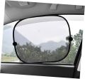 2Pc Universal Car Side Window Curtain Foldable Sun Shade Blinds. 