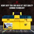 Heavy duty Tool box 19” SOLID Best quality & German technology. 