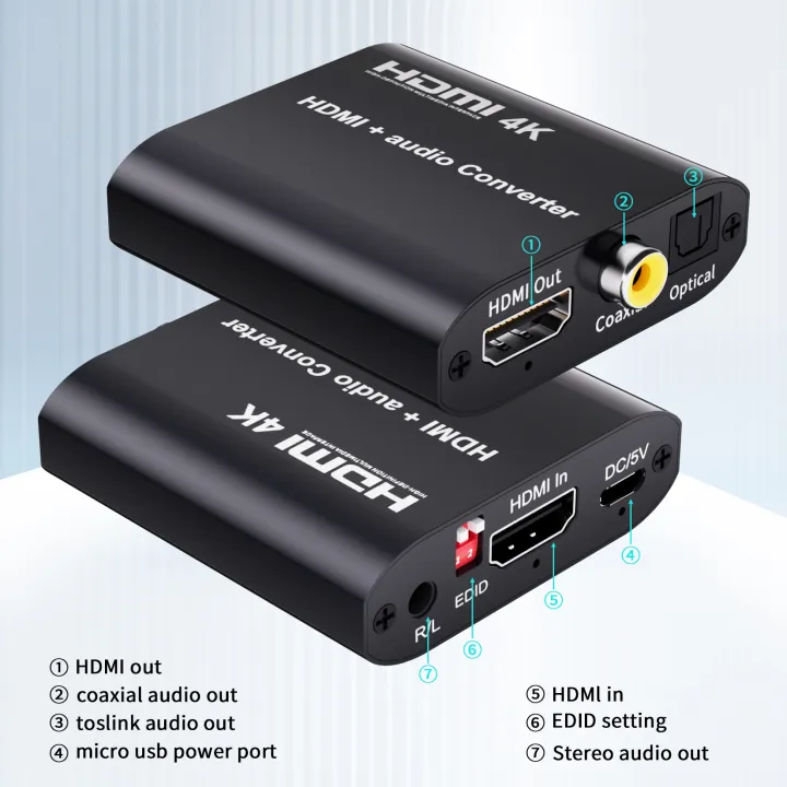 4K%20HDMI%20Audio%20Extractor%20Splitter%20HDMI%20to%20toslink+Coaxial+Stereo%20Audio%20converter%20splitter%20for%20PS4%20Xbox%20DVD%20HDTV%20%204K%2030Hz%20-%20Image%207