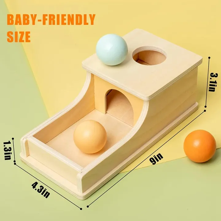Montessori Coin & Pitching Color Shape Sorting Matching Baby Toys, 2-in ...