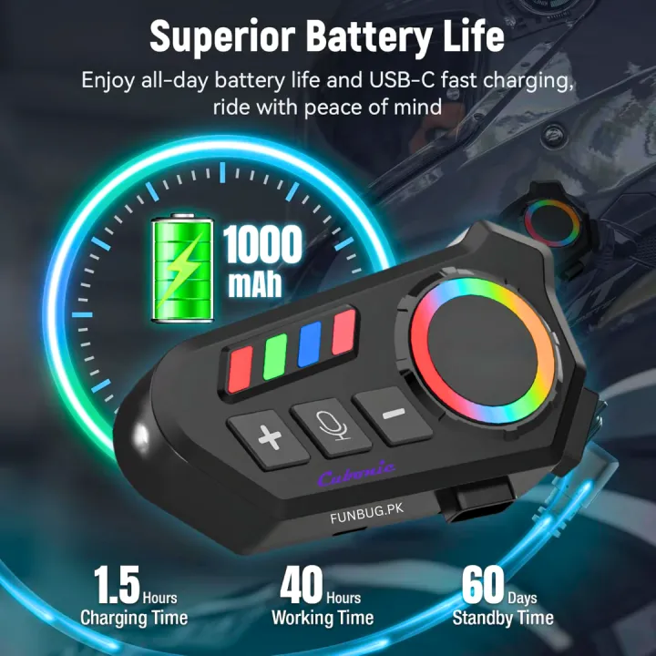 FunBug%20Bluetooth%20Headset%20Earphone%20for%20Helmets%20-%20K06%20/%20K06A%20Universal%20Wireless%20Motorcycle%20Headset%20-%20Waterproof,%2050H%20Playtime,%20Hands-Free%20Calling,%20Noise%20Cancellation%20Mic%20-%20RGB%20FlashLight%20for%20Bikers,%20Delivery%20&%20Touring%20-%20Image%205