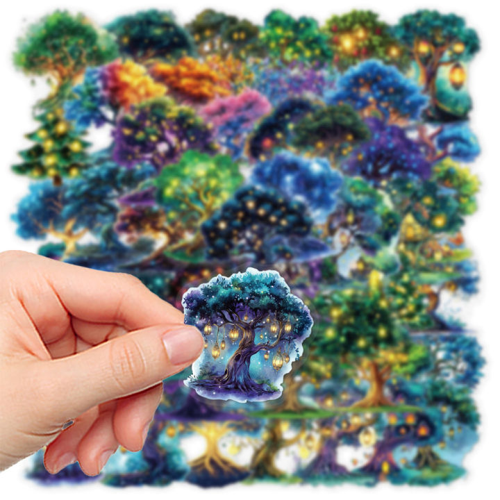50Pcs%20Magic%20Forest%20Stickers%20Witch%20DIY%20Stickers%20Scrapbooking%20Phone%20Luggage%20Skateboard%20PET%20Waterproof%20Decals%20-%20Image%203