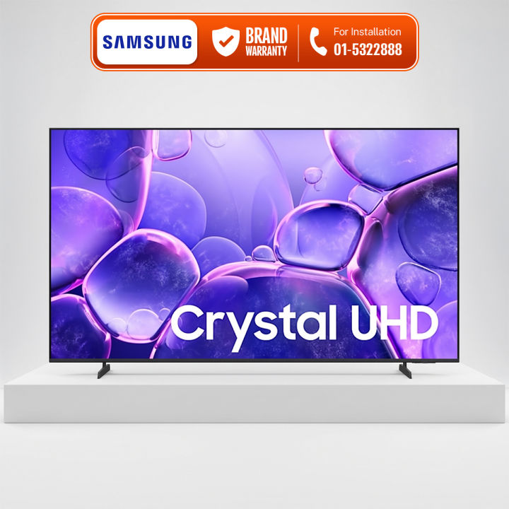 Samsung UA43U8500FRSHE 43" Crystal UHD 4K Smart Led Tv With Air Slim Design - Black