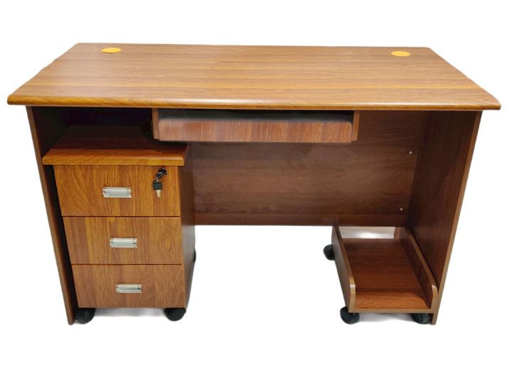 MDF Wood Computer Table study table With Movable Drawer