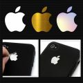 Iphone logo sticker orginal size PVC iphone 12 pro max. 