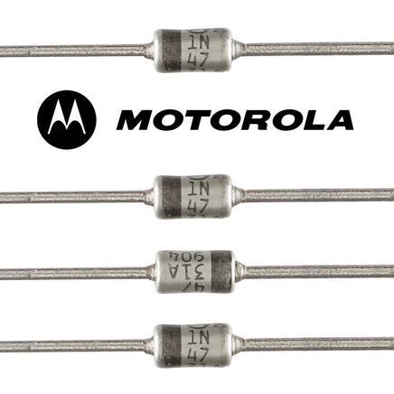 10Pcs Motorola 1N4744A 15V/1W silver white gold sealed zener diode