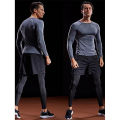Compression Long Sleeve T Shirt Men Elastic Training T-shirt Gym Fitness Workout Tights Sport Jersey Athletic Running Shirt Men.