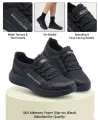 SKECHERS SKX Black/White Shoes – Lightweight Comfort & Style. 