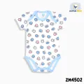 Zuper mom baby bodysuit short sleeve-hollow legs newborn baby clothes 100% cotton fabric for children 0-12 months. 