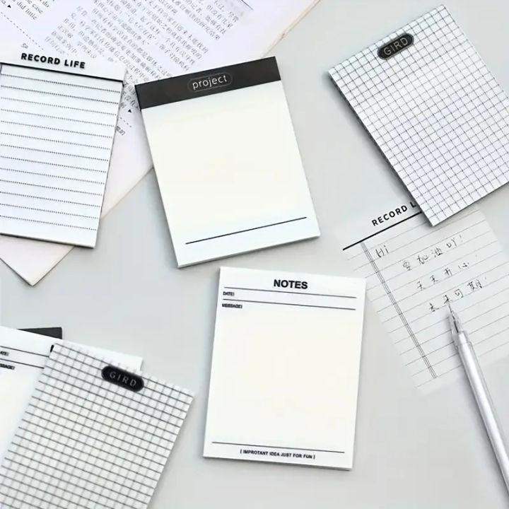 1PC%20Transparent%20PET%20Sticky%20Note%20Pad,%20Waterproof%20Grid%20Lined%20Memo%20Pad%20Stickers%20for%20School%20Students,%20Office%20Supplies%20-%20Image%204