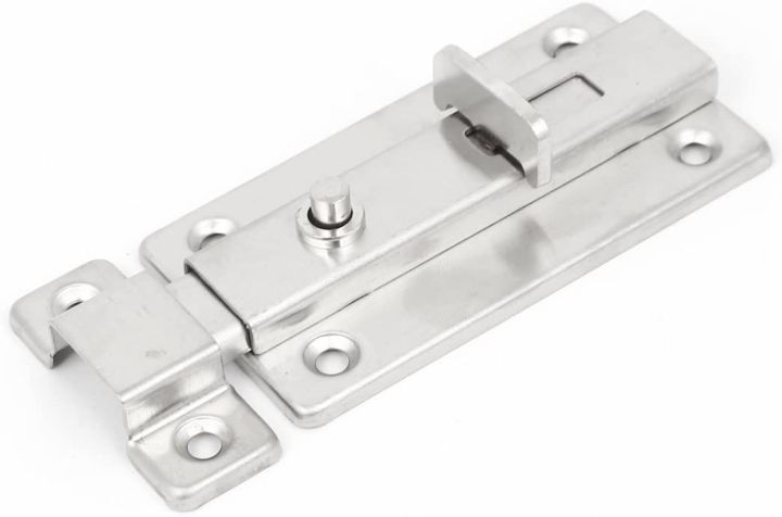 3%20inch%20Stainless%20Steel%20Spring%20Loaded%20Automatic%20Door%20Latch%20,2%20Pack%203%20Inch%20Door%20Latch%20Sliding%20Lock,Bar%20rel%20Bolt%20With%20Button,Suitable%20for%20Home,Hotel%20and%20Most%20Room%20Doors%20(Silver)%20-%20Image%203