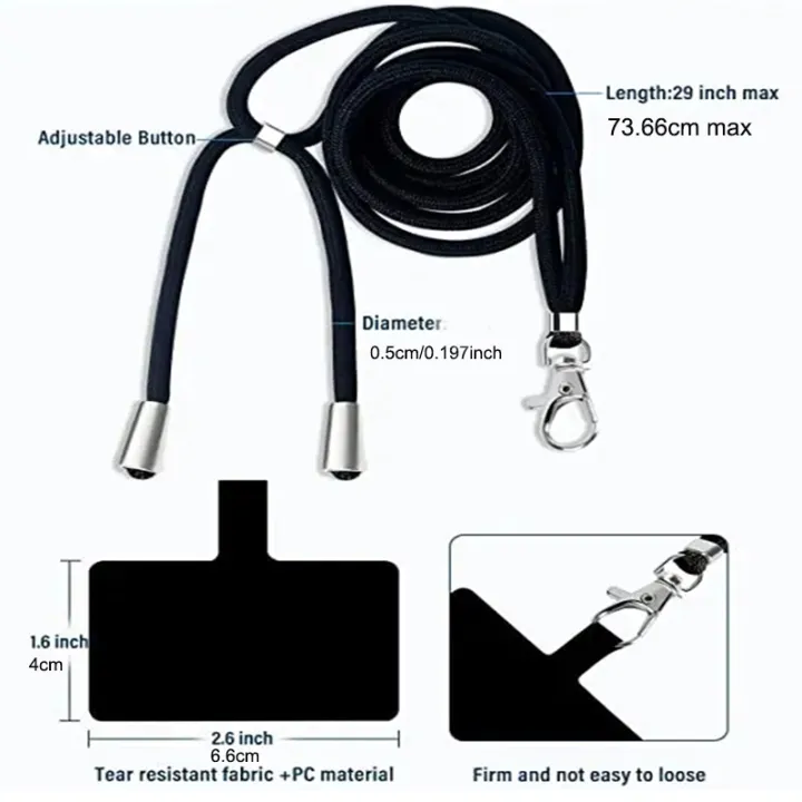 Mobile%20PhoneHanging%20Rope%20Neck%20Hanging%20Crossbody%20Lanyard%20AdjustableFashionable%20Chain%20Multifunctional%20Phone%20%20Case%20Hanging%20Rope%20-%20Image%204