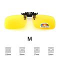 Polarized Clip Sunglasses Myopia Glasses Clip Driver Fishing Night Vision Myopia Clipon Sun Shading Eyeglasses.