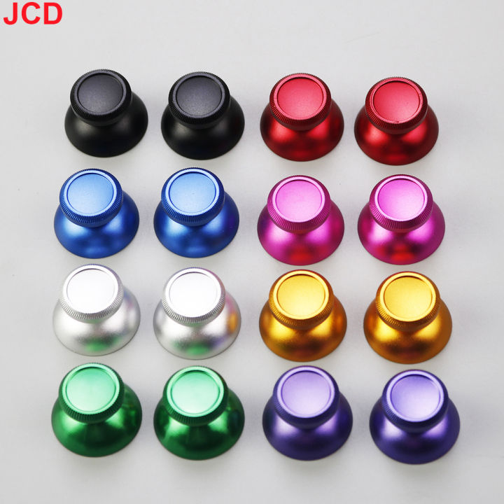 JCD%202pcs%20Metal%20Joystick%20Grip%20Cap%20Analog%20Thumb%20Stick%20Cover%20For%20PS4%20Xbox%20One%20Gamepad%20Controller%20Thumbstick%20Replacement%20-%20Image%202