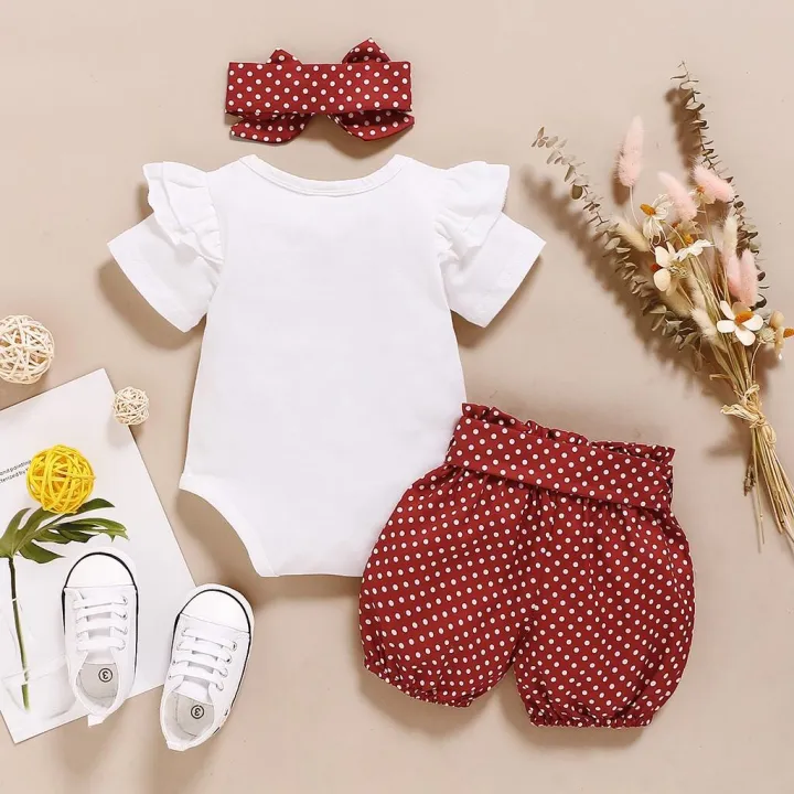 0-18%20Month%20Newborn%20Baby%20Girls%20Clothes%20Romper%20Dot%20Pant%20with%20Elastic%20Waistband%20Infant%20Headband%20with%20Bow%20Knot%203PCS%20Cute%20Casual%20Set%20-%20Image%205