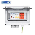 TOMZN HT-8WAY PV Combiner Box 1 IN 1 OUT DC600V Solar Photovoltaic Combine Box with SPD Fuse MCB for Inverter 16A-63A. 
