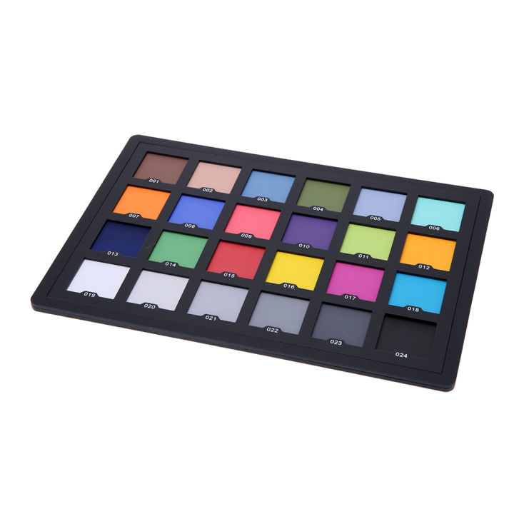 Professional 24 Color Card Test for Superior Digital Color Correction ...