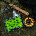 Goture Fly Fishing Lure Storage Boxes 1pcs Waterproof Container Transparent ABS Plastic Fish Lure Box Fishing Tackle Accessory.
