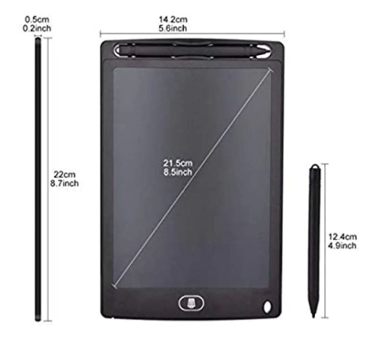 8.5%20inch%20kids%20Tablet%20%7CSingle%20Color%20Display%20&%20LCD%20Drawing%20Writing%20Tablet%20for%20Kids%20&%20Adults%20with%20Pen%20%7C%20Eraseable%20Colorful%20E-writer%20Digital%20Memo%20Pad%20-%20Image%208
